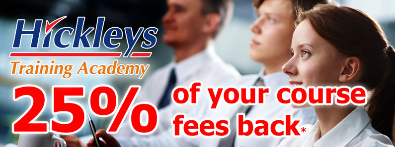25% Course Fees Back